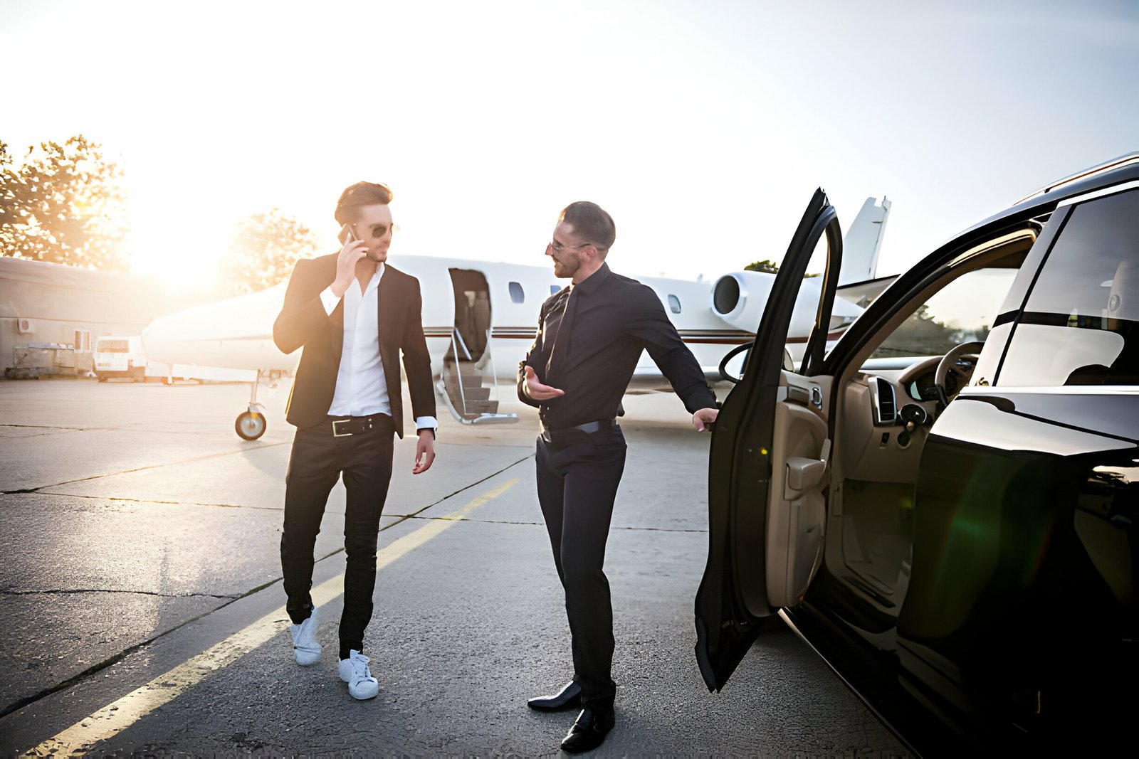 Luxury chauffeur-driven car in Marrakech — Red City Chauffeur